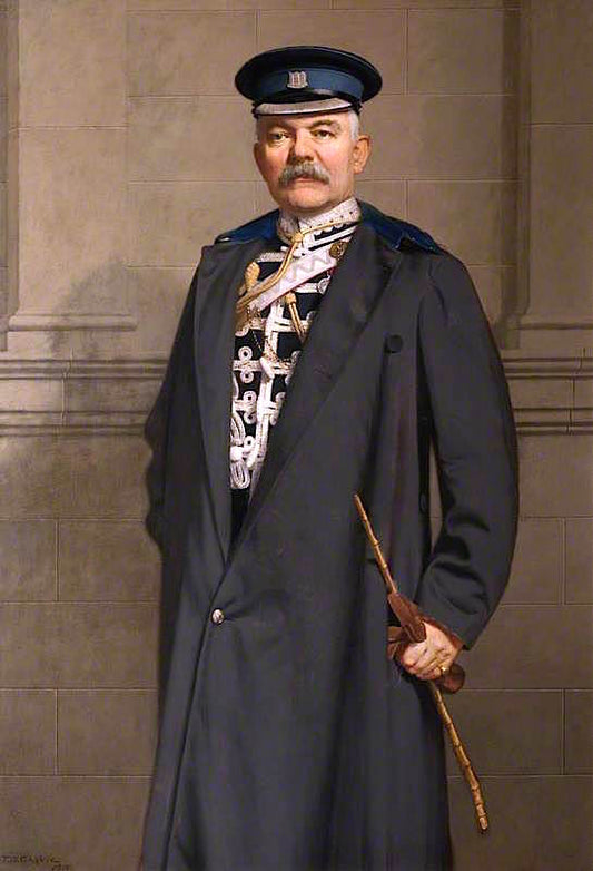 William Henry Armstrong Fitzpatrick Watson-Armstrong, vintage artwork by Thomas Bowman Garvie, 12x8" (A4) Poster
