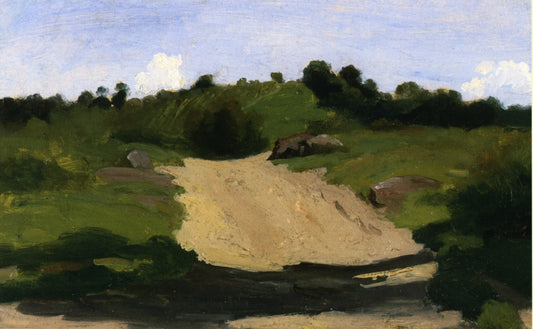 An Ascending Path, vintage artwork by Jean-Baptiste-Camille Corot, A3 (16x12") Poster Print