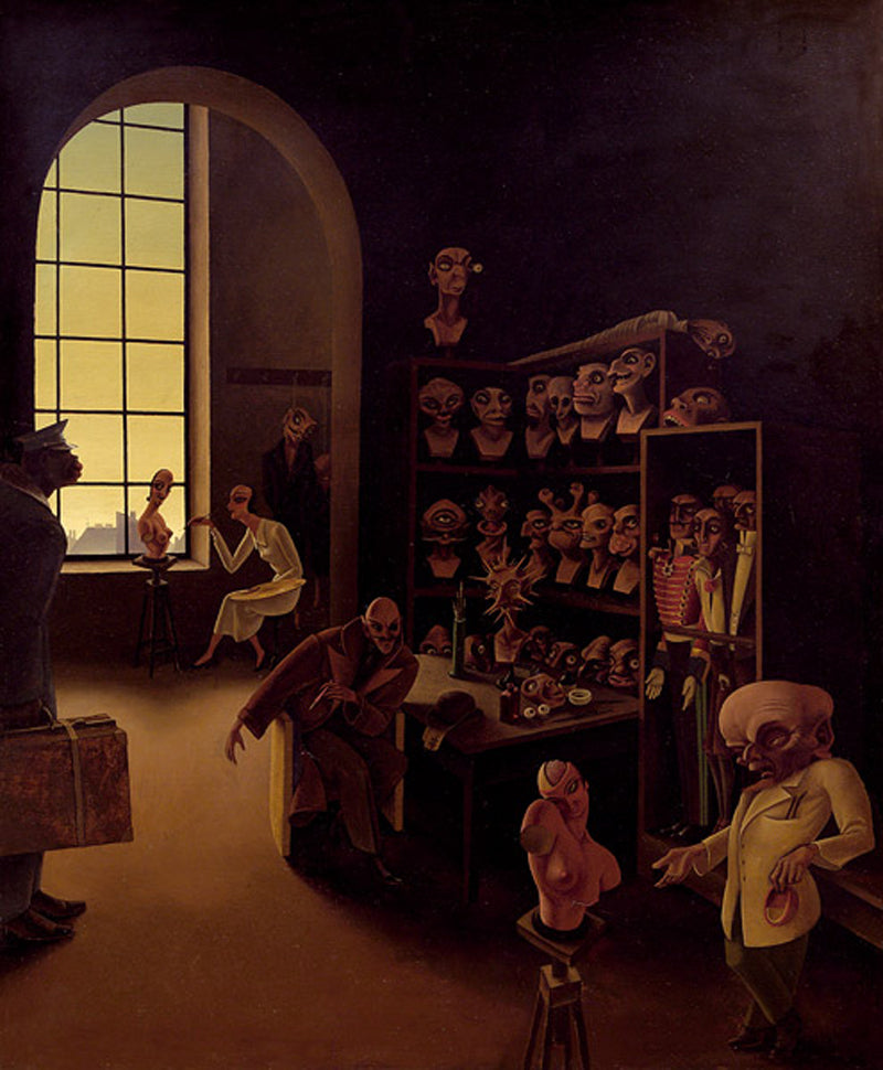 Moulage Studio by Franz Sedlacek,16x12(A3) Poster