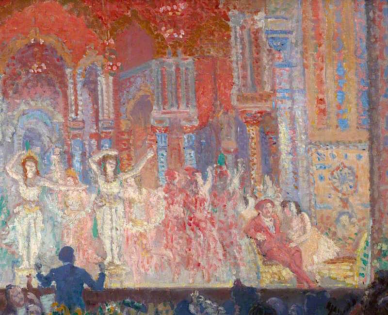 The Britannia Ballet, The Alhambra by Spencer Gore,16x12(A3) Poster