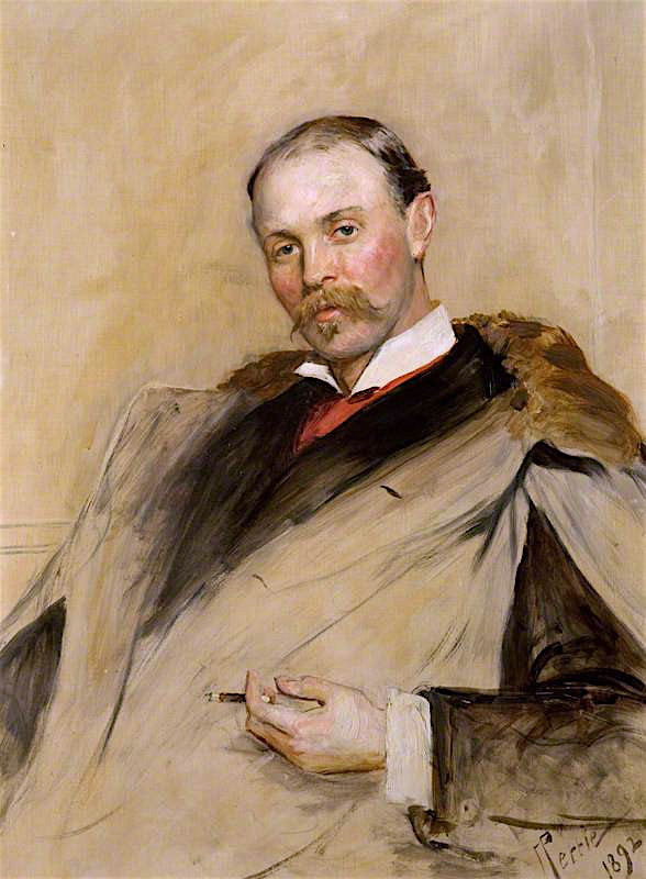 J. Coutts Michie, ARSA, vintage artwork by John Pettie, RA, 12x8" (A4) Poster
