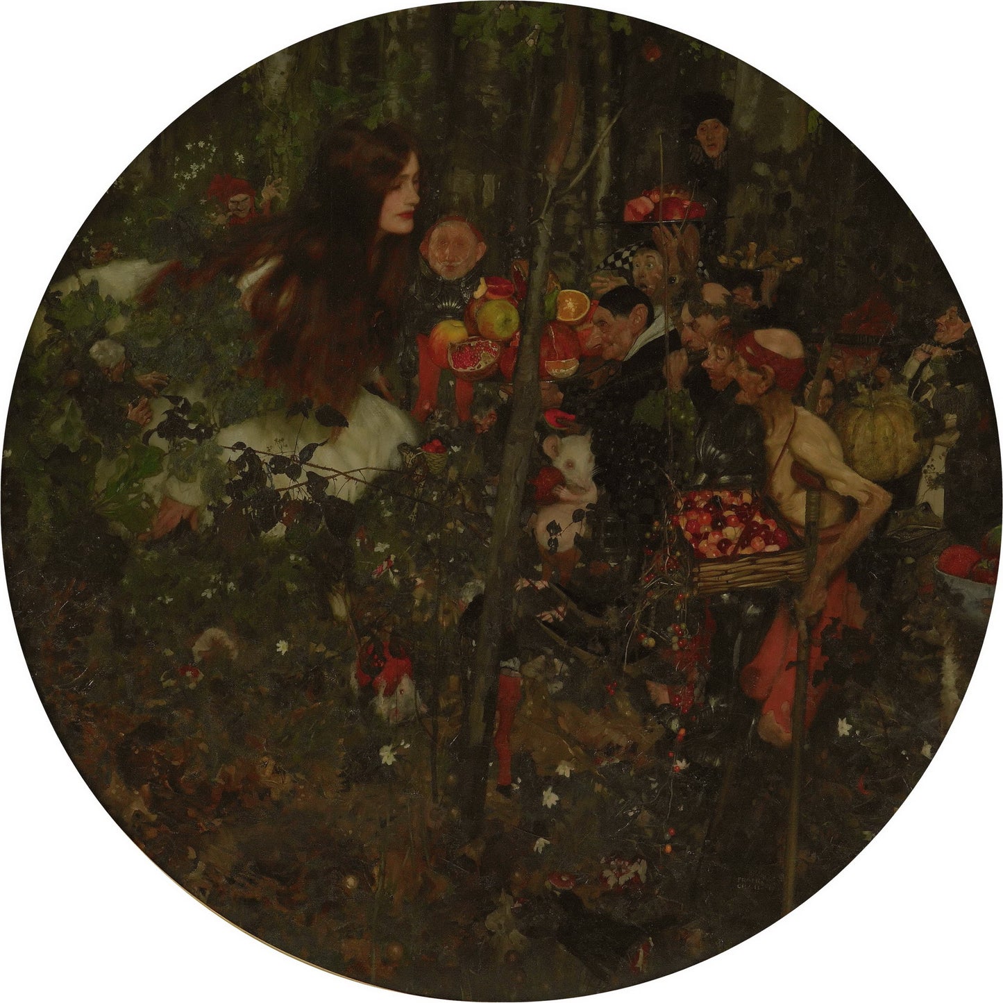 Goblin Market by Frank Craig,16x12(A3) Poster