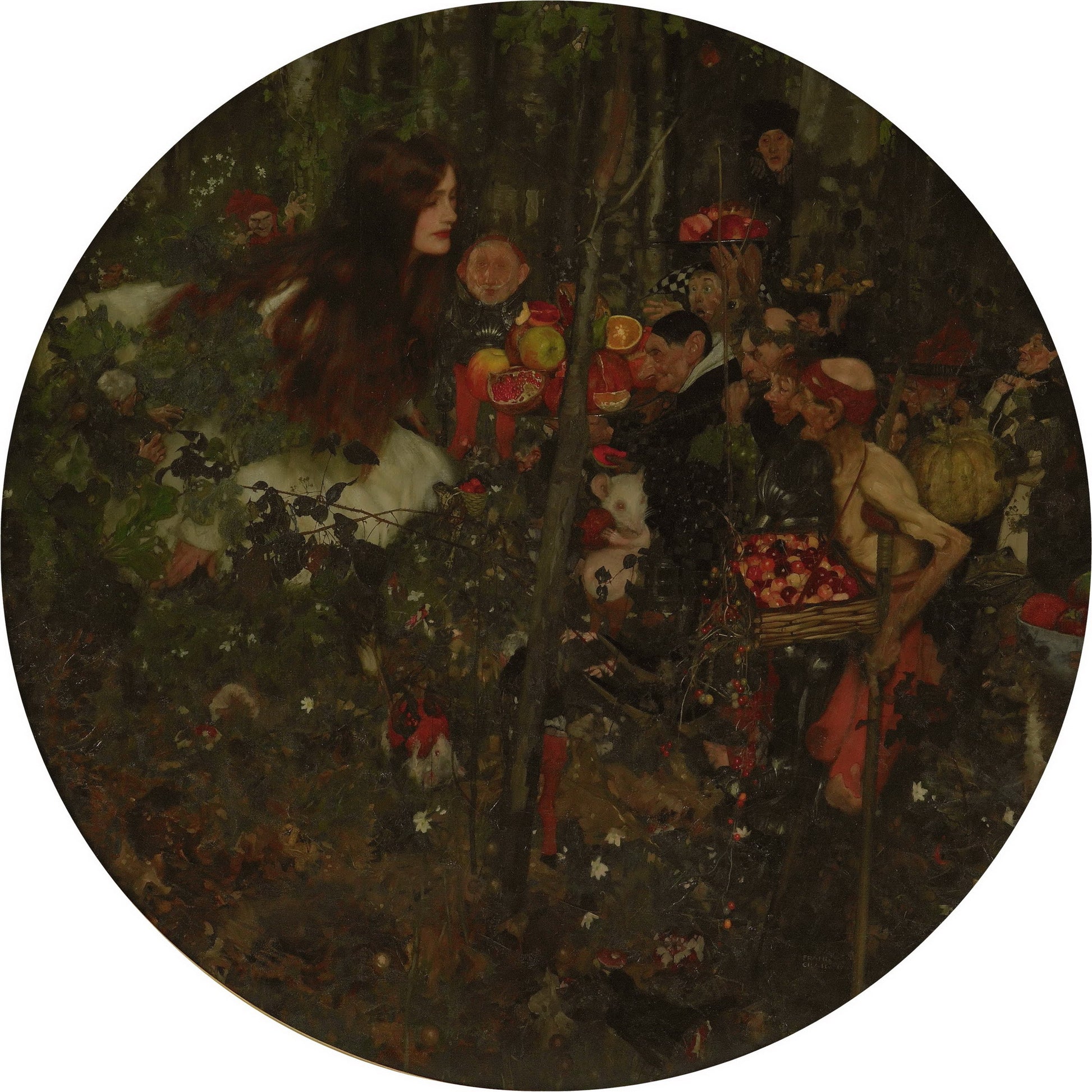 Goblin Market by Frank Craig,16x12(A3) Poster
