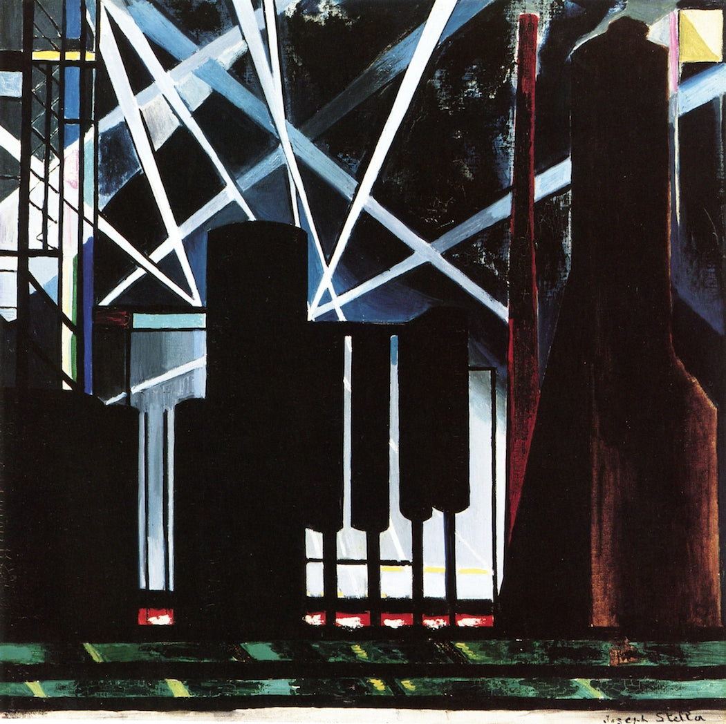 by -Products Plants, vintage artwork by Joseph Stella, 12x8" (A4) Poster