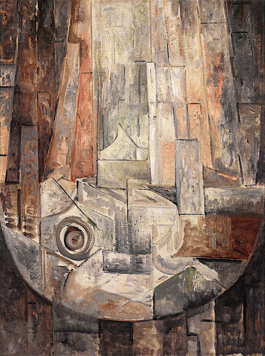 Composition No. 2, vintage artwork by Jacoba van Heemskerck, 12x8" (A4) Poster