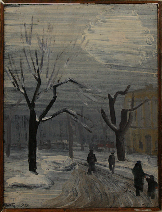 Winter in Leningrad by Vladimir Grinberg,16x12(A3) Poster