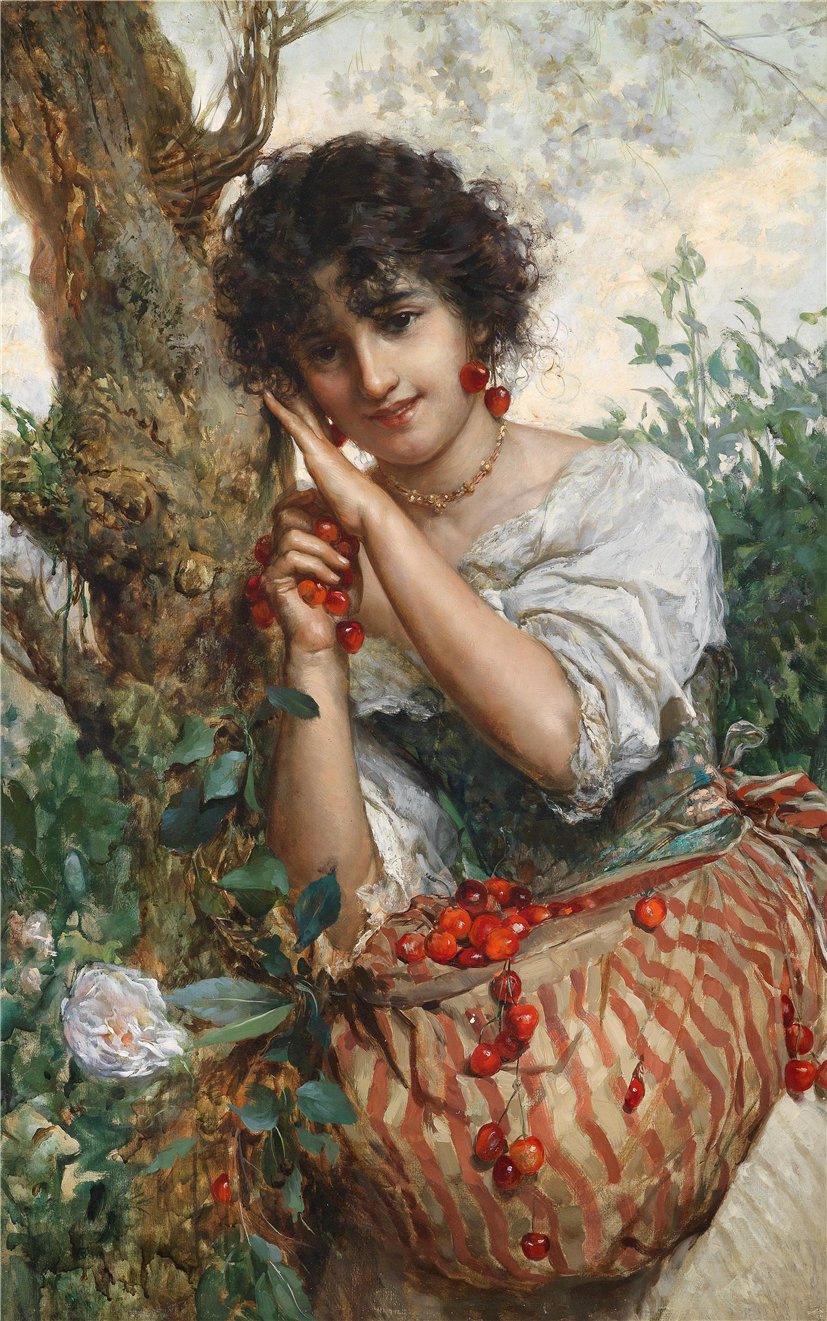 Cherry Time by Salvatore Postiglione,A3(16x12")Poster