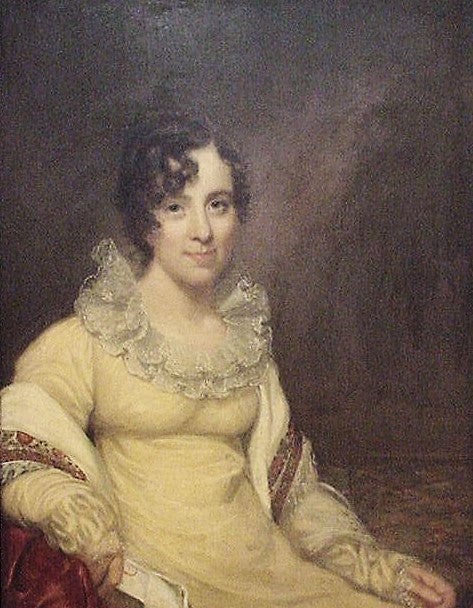 Ellen Vanderpoel McCoy, vintage artwork by John Wesley Jarvis, 12x8" (A4) Poster