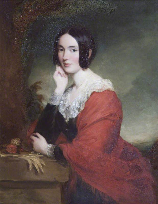 Lady Marian Margaret Compton, Viscountess Alford, vintage artwork by Sir Francis Grant, P.R.A., A3 (16x12") Poster Print