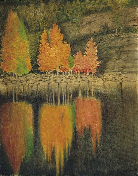 Aspen blor by Theodor Severin Kittelsen,A3(16x12")Poster