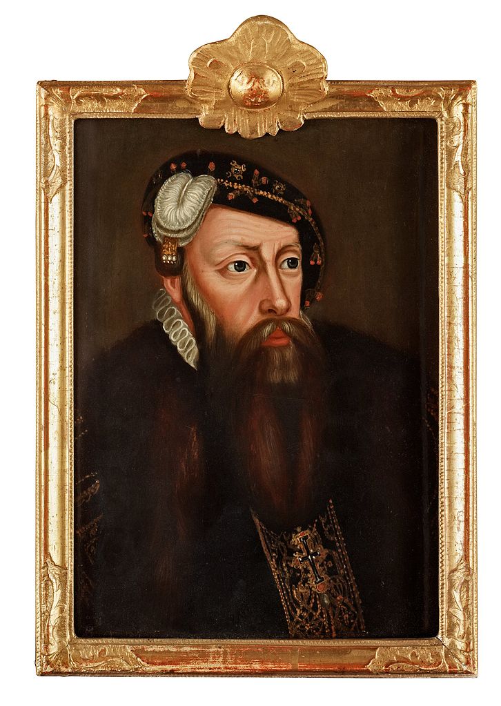 Sigismund III Vasa, vintage artwork by Ulrika Fredrica Pasch, 12x8" (A4) Poster