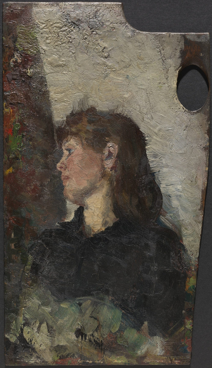 Oda Krohg, vintage artwork by Christian Krohg, 12x8" (A4) Poster