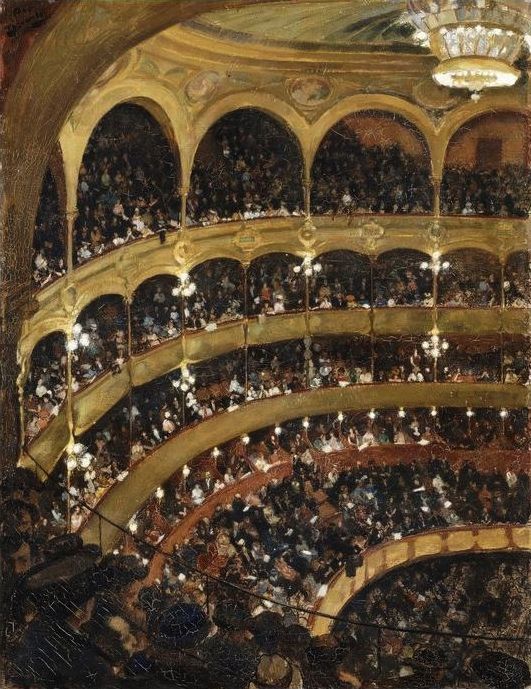 Concert Colonne by Andre Devambez,A3(16x12")Poster