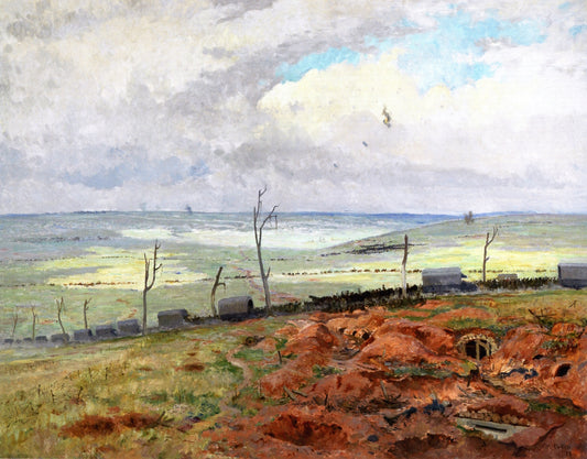 The Cambrai Road by Maurice Cullen,A3(16x12")Poster