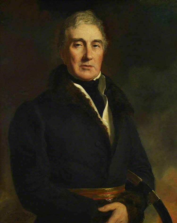 Thomas Graham, 1st Baron Lynedoch of Balgowan, General, vintage artwork by George Hayter, 12x8" (A4) Poster