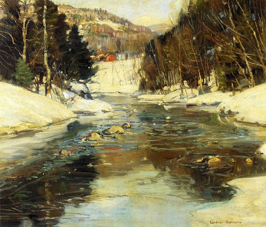 Near Springfield, Massachusetts by George Gardner Symons,A3(16x12")Poster