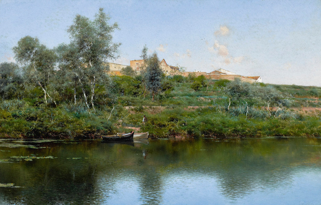 calá de Guadaíra, near Seville by Emilio Sanchez-Perrier,A3(16x12")Poster