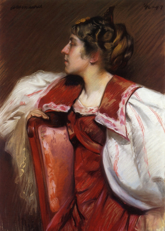 Eugenia Maurer by Alfred Henry Maurer,A3(16x12")Poster