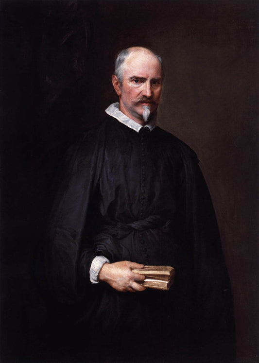 Antonio de Tassis, vintage artwork by Anthony van Dyck, 12x8" (A4) Poster