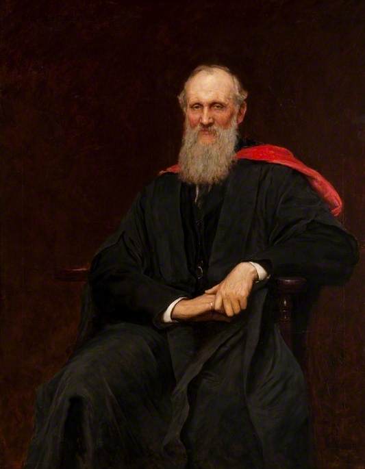 Lord Kelvin, vintage artwork by Hubert von Herkomer, 12x8" (A4) Poster