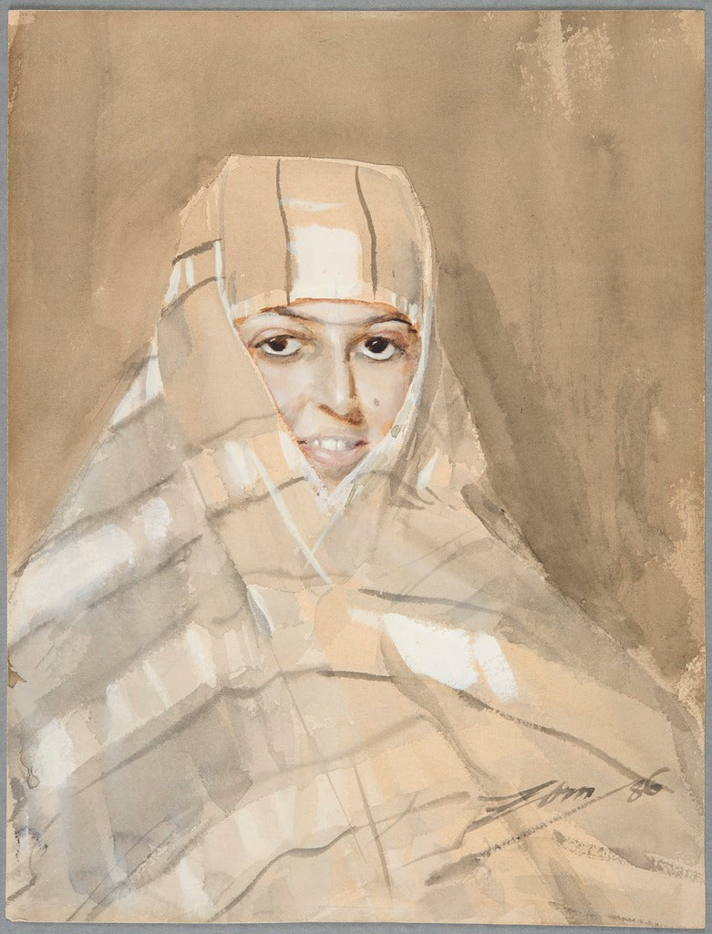 Bedouin Girl by Anders Zorn,A3(16x12")Poster