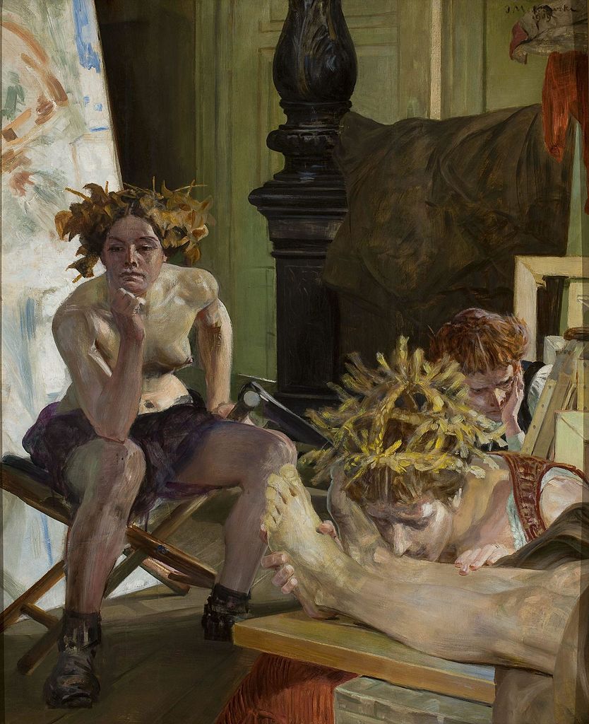 The Artist's Death by Jacek Malczewski,A3(16x12")Poster