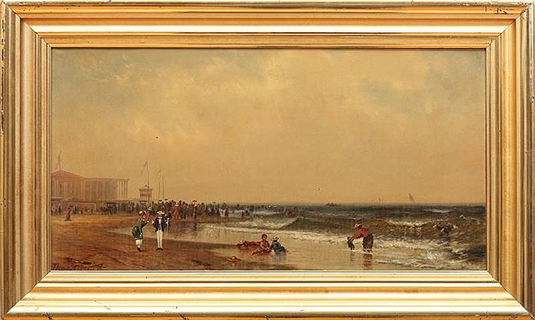 Cape May, N.J., vintage artwork by Thomas Craig, 12x8" (A4) Poster