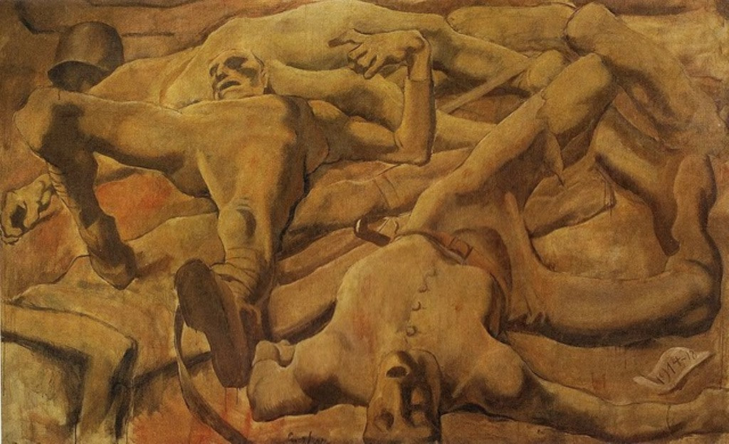Finale by Albin Egger-Lienz,A3(16x12")Poster