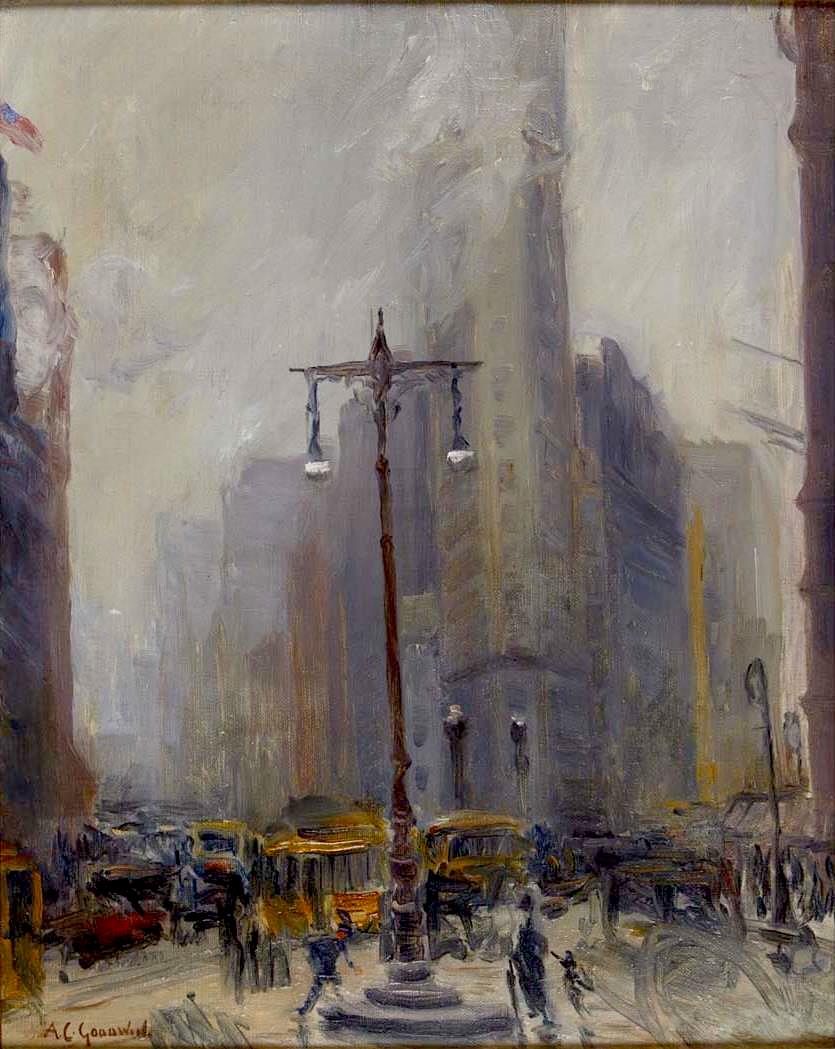 Flatiron Building, New York by Arthur Clifton Goodwin,A3(16x12")Poster