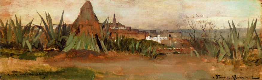 A View of Tangiers by Maurice Bompard,A3(16x12")Poster
