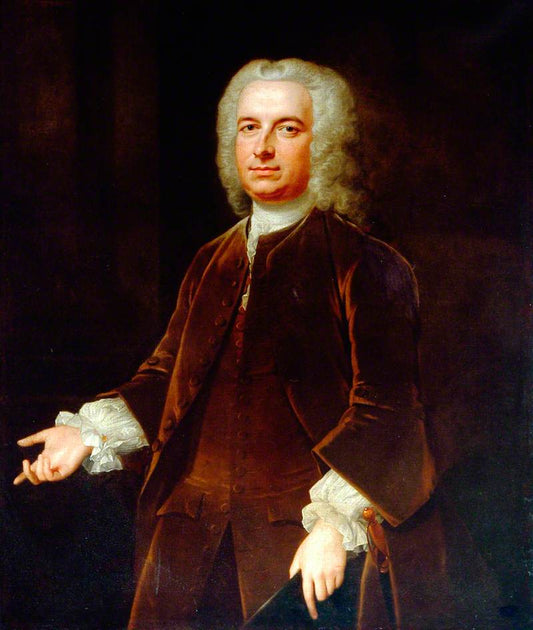 Sir William Wentworth, vintage artwork by Willem Verelst, 12x8" (A4) Poster