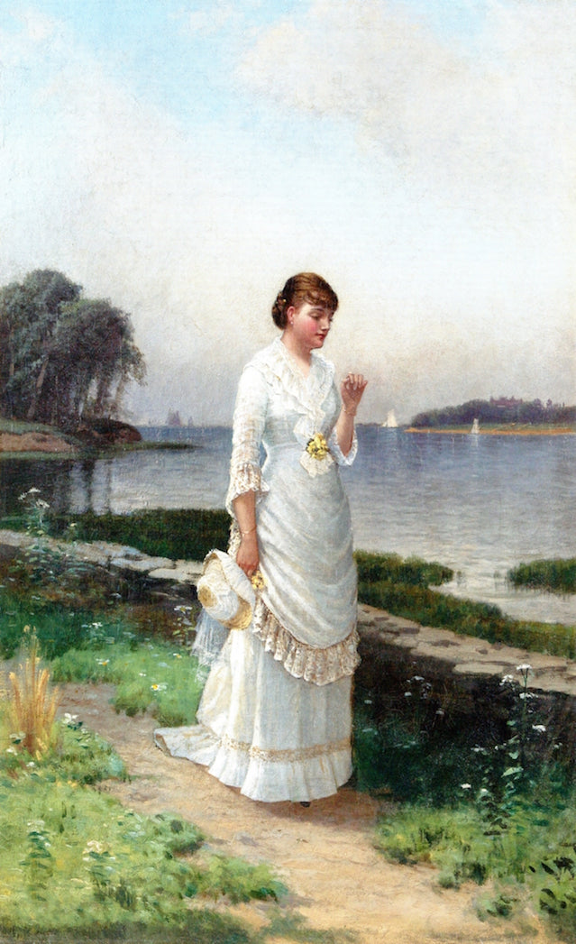 The Engagement Ring, vintage artwork by Alfred Thompson Bricher, 12x8" (A4) Poster
