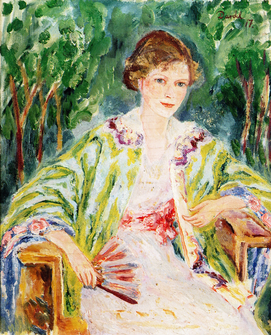 Nita Wallenberg by Nils Dardel,16x12(A3) Poster