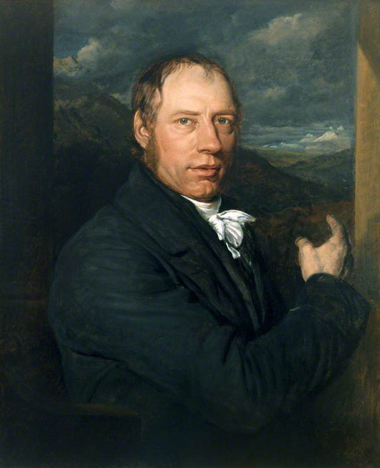 Richard Trevithick, vintage artwork by John Linnell, A3 (16x12") Poster Print