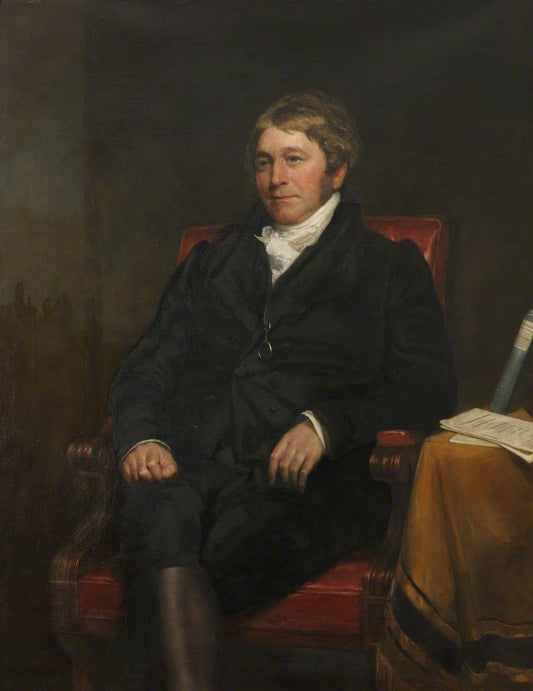 James Tate (1771–1843), Classical Scholar, vintage artwork by Henry William Pickersgill, 12x8" (A4) Poster