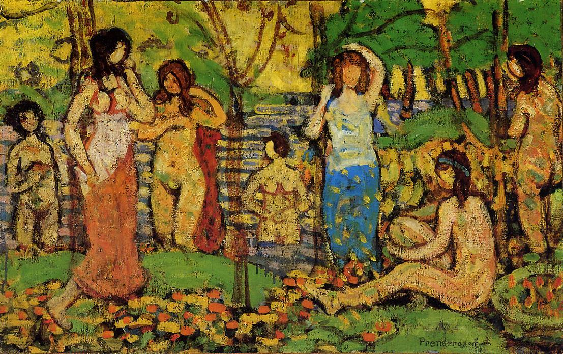 Beach No. 3 by Maurice Prendergast,A3(16x12")Poster