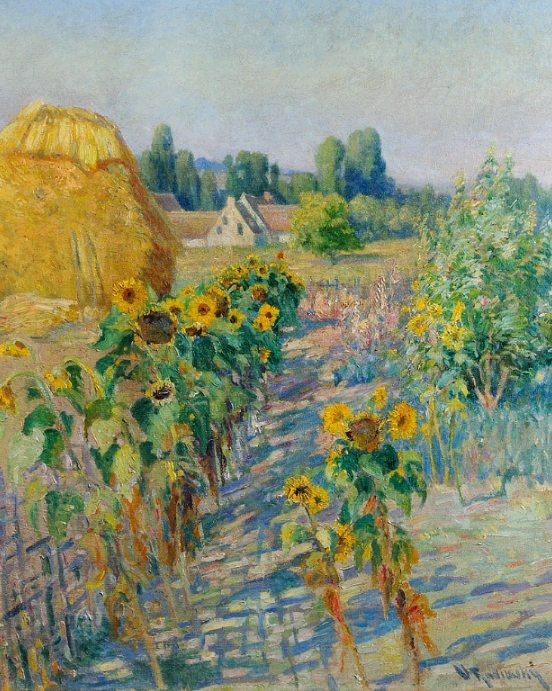Landscape near Giverny by Vaclav Radimsky,A3(16x12")Poster