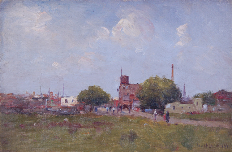 In the Afternoon Sun by Gustav Wolff,A3(16x12")Poster