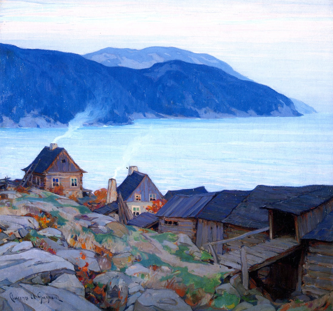 Evening on the North Shore by Clarence Gagnon,16x12(A3) Poster