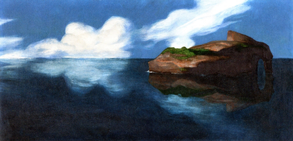 Rock Island by Hans Emmenegger,A3(16x12")Poster