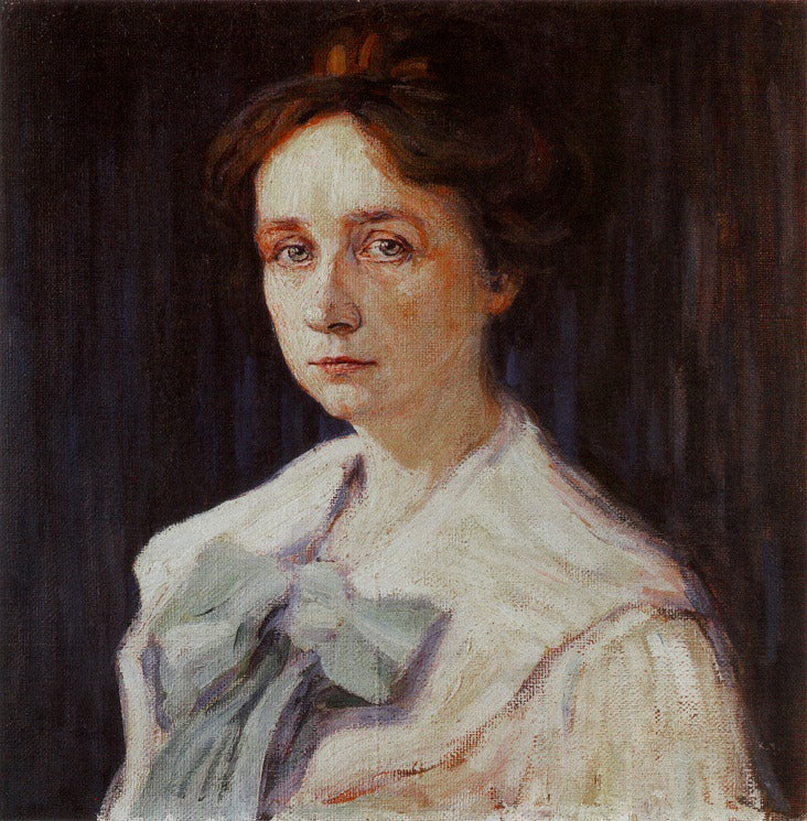 Gabriele Munter by Wassily Kandinsky,A3(16x12")Poster