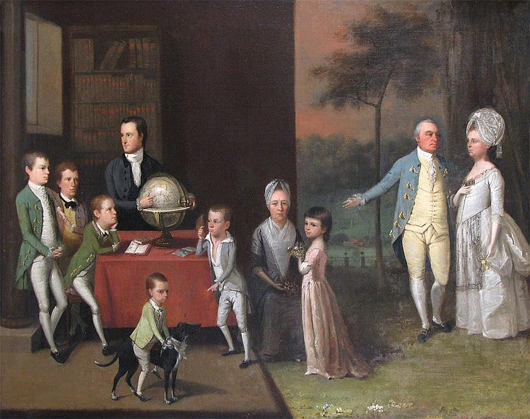 of the family of James Henry of Jamaica by Philip Wickstead,16x12(A3) Poster