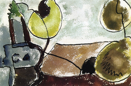 Centerport, VI, vintage artwork by Arthur Dove, 12x8" (A4) Poster