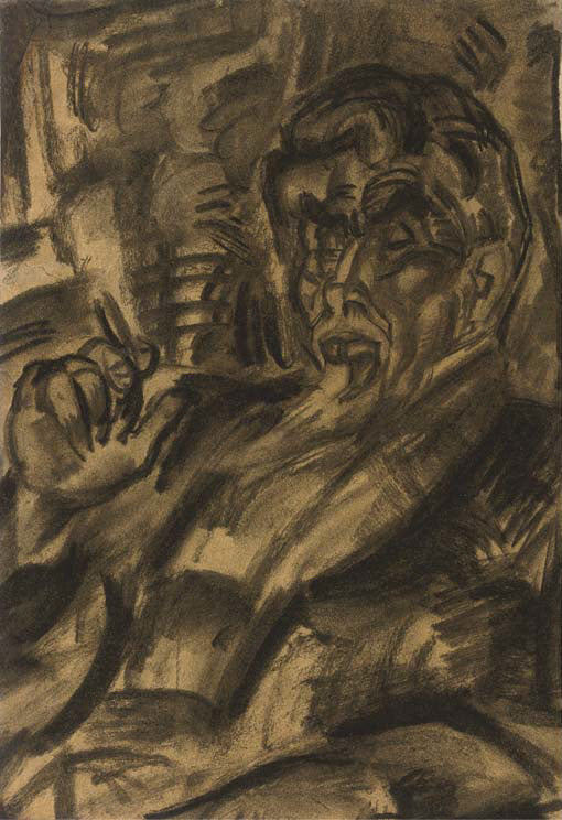 Portrait of Jan Toorop by Leo Gestel,16x12(A3) Poster