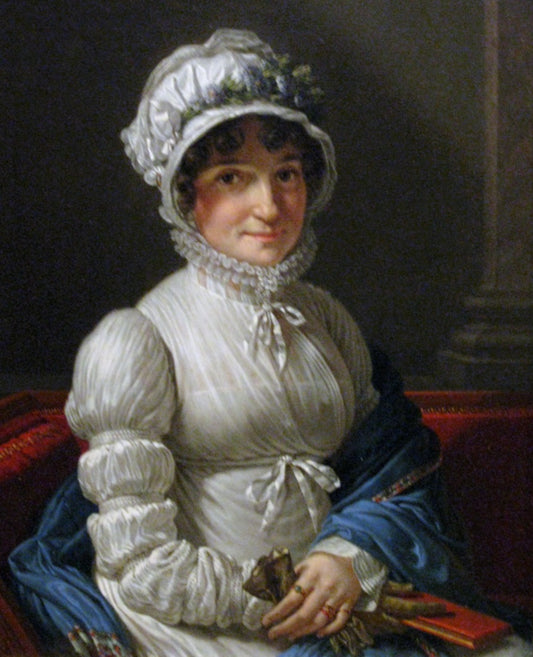 Dorota Czartoryska nee Jabłonowska, vintage artwork by François-Xavier Fabre, 12x8" (A4) Poster