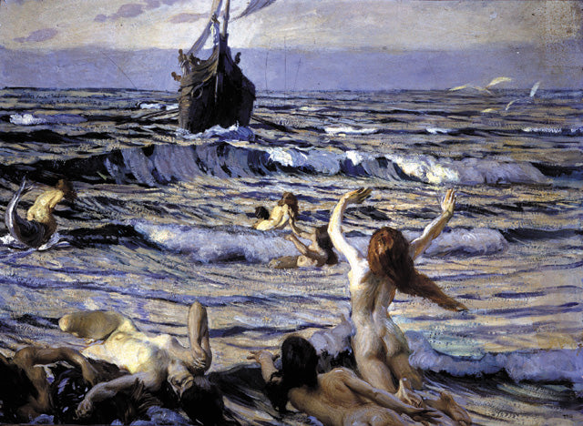 Return of Ulysses by Ettore Tito,A3(16x12")Poster