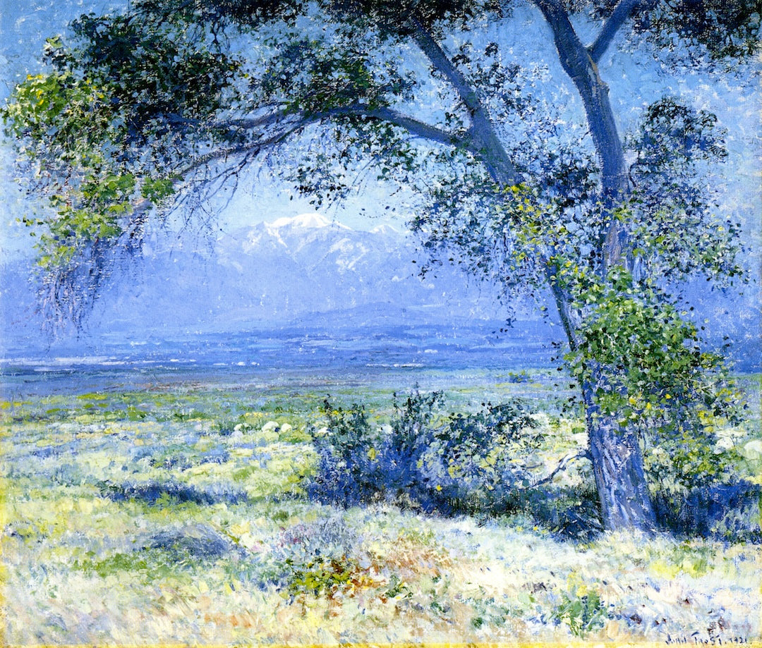 California Landscape, vintage artwork by John Frost, 12x8" (A4) Poster