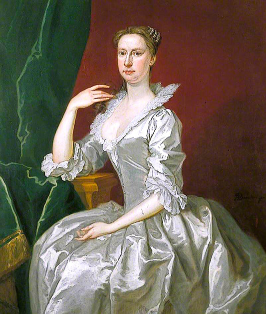 Mrs Elizabeth Ingram, vintage artwork by Bartholomew Dandridge, 12x8" (A4) Poster