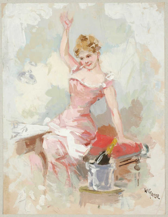 Merry Tippler by Wilhelm Gause,A3(16x12")Poster