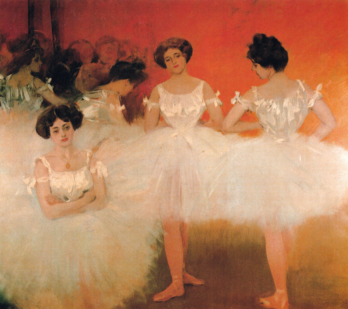 Ballet Corps by Ramon Casas y Carbo,A3(16x12")Poster